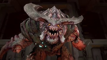DOOM 2016 - First CyberDemon Encounter