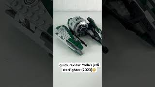 LEGO Star Wars Yoda’s jedi starfighter quick review #legoset #starwars #legostarwars #legoreview