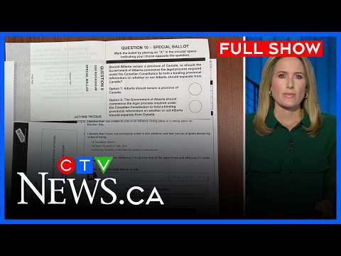 Application period ends for mail-in Alberta referendum ballots | CTV National News for Sept. 25 2026