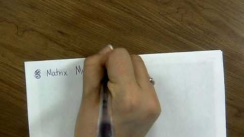 7.5 Matrix Operations