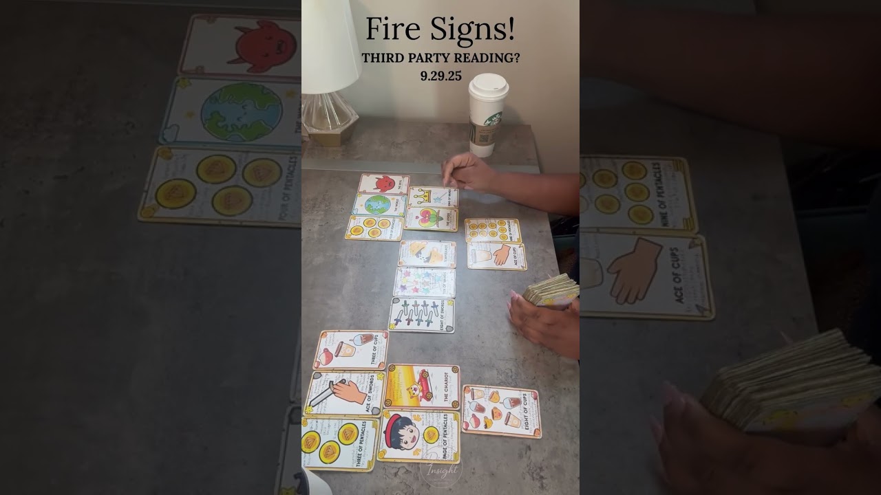 🔥♈♌♐ Fire Signs – Third Party Energy Reading 🔥