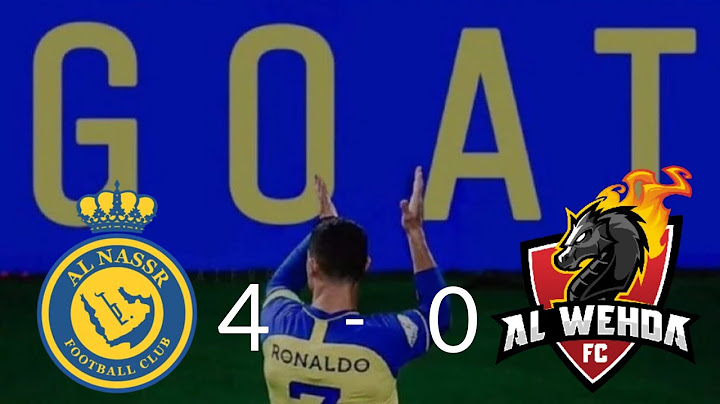 Ronaldo hattrick today | Al nassr 4-0 Al Wehda Highlights | Ronaldo 4 goals al nassr #ronaldo