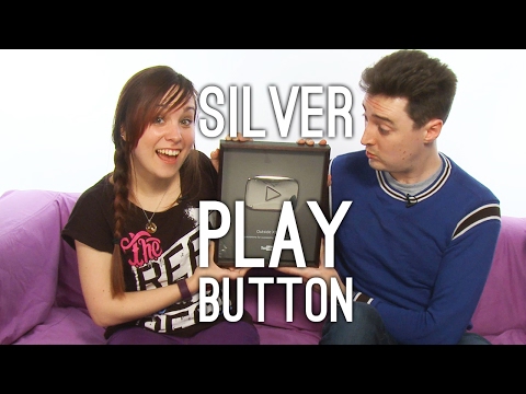 YouTube Silver Play Button Unboxing (THANK YOU FOR WATCHING!)