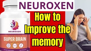 Neuroxen -    Neuroxen reviews - best memory supplement