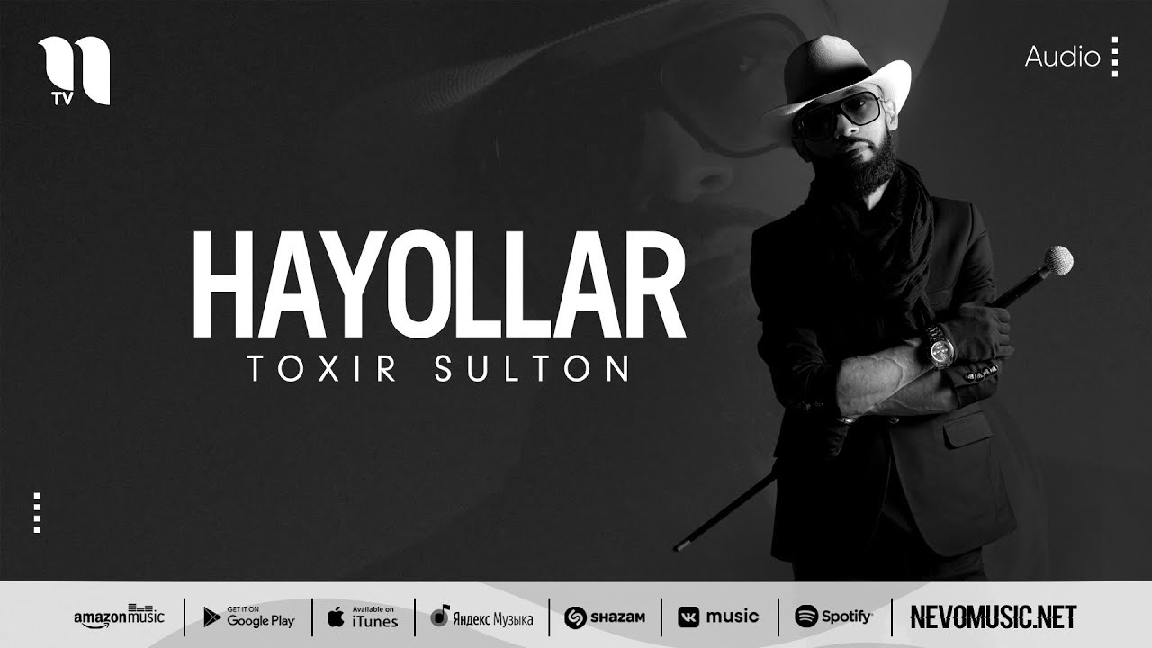 Watch Toxir Sulton - Hayollar (audio 2022) on YouTube Watch Toxir Sulton - Hayollar (audio 2022) on YouTube
