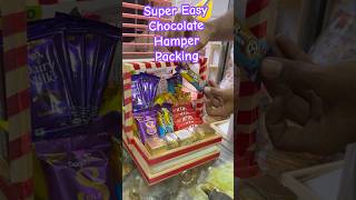 Super Easy Chocolate Hamper Making Idea