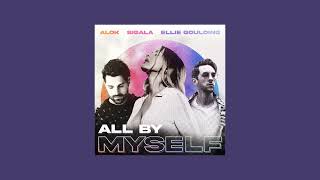 alok x sigala x ellie goulding - all by myself (sped up) Resimi