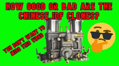 Are The Inexpensive Chinese IDFs Clones Any Good?