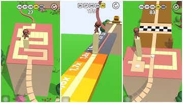 STACKY DASH FUNNY GAME PLAY #17 | 3D GAME ON ANDROID/IOS