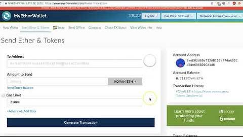 Access and Transfer AE Tokens with MyEtherWallet