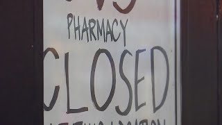 Target pharmacy destroyed by woman with metal pole