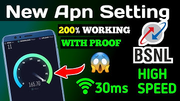 100% Working New Unique BSNL APN Settings 2025 | Boost Internet Speed Like Never Before!