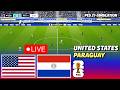 🔴United States vs Paraguay | FIFA World Cup 2026 | Full Match | PES 21 Football Simulation