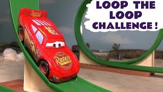 Cars 3 Lightning McQueen Balloon Pop Challenge