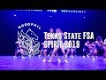 Texas State FSA Spirit Dance // Goodphil 2019 [Front Row]