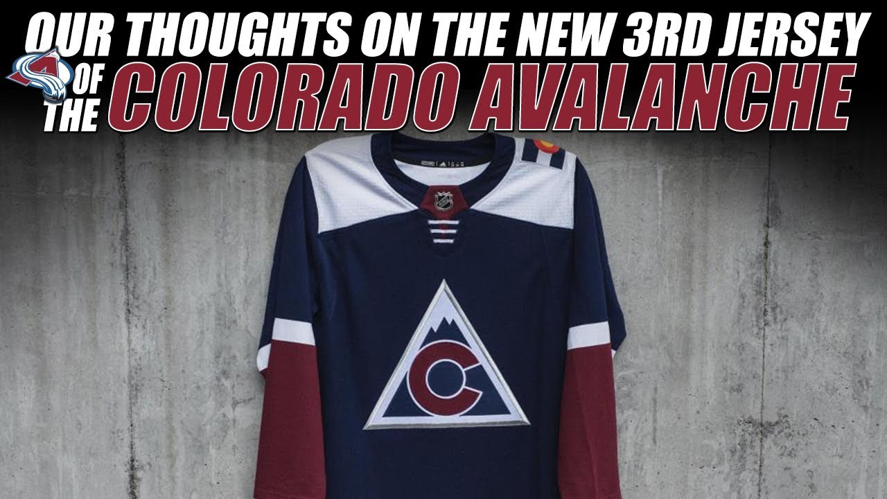 colorado avalanche new third jersey