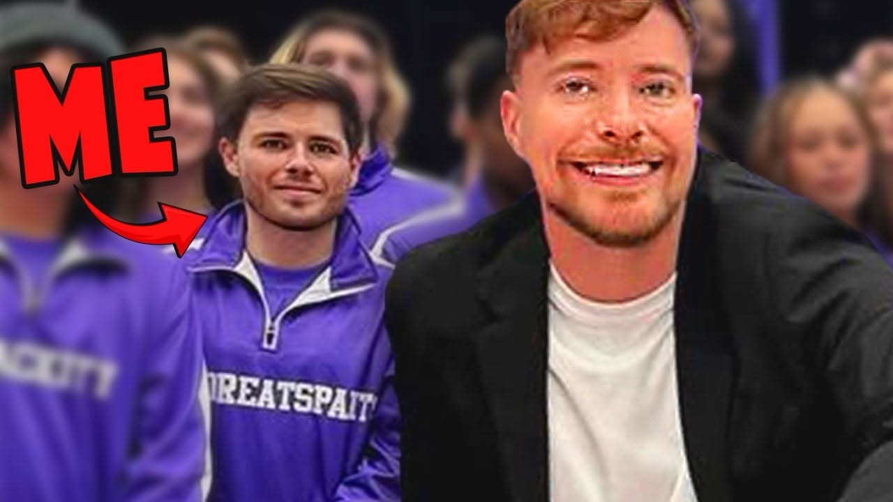 Mr. Beast put me in his cube...