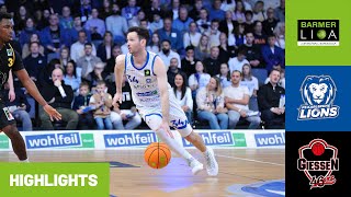 ProA: PS Karlsruhe LIONS vs. GIESSEN 46ers | Highlights