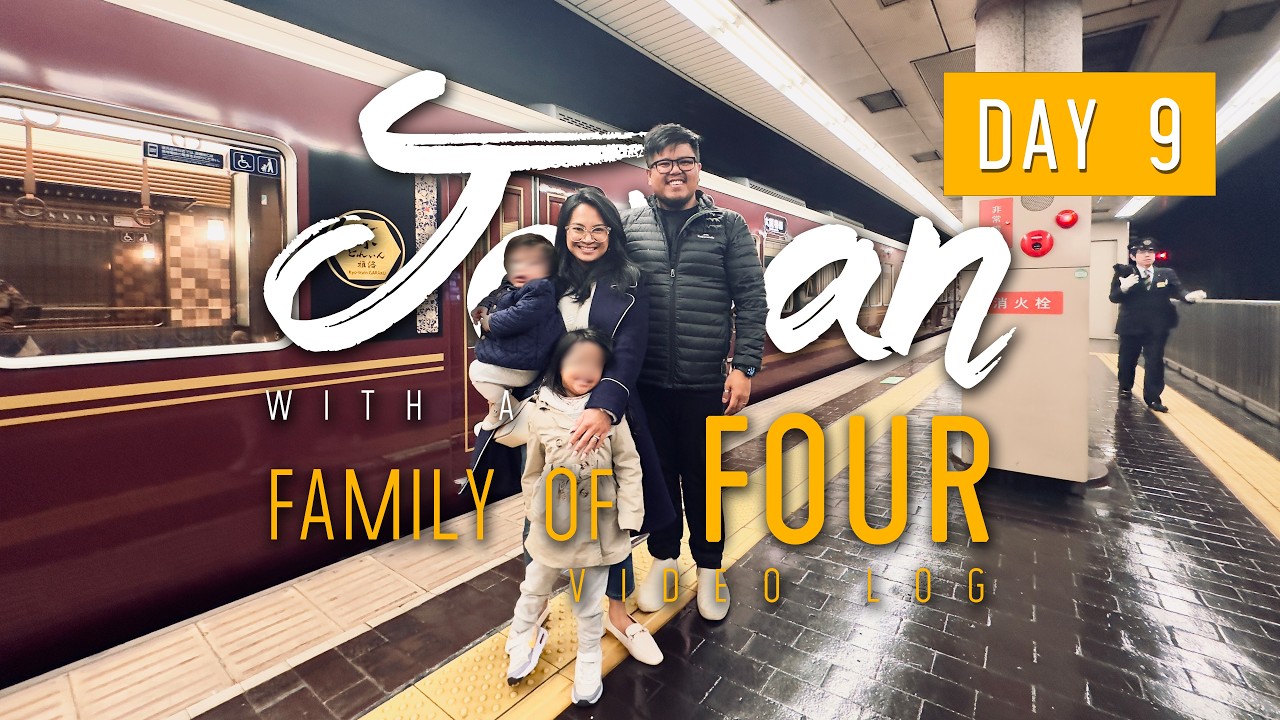 We Took Our Kids on Kyoto’s Zen Garden Train 🇯🇵 | Modern and Traditional (Day 9 of 1 Month in Japan)