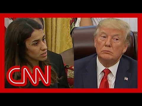 See Trump's reaction when survivor tells horrific story