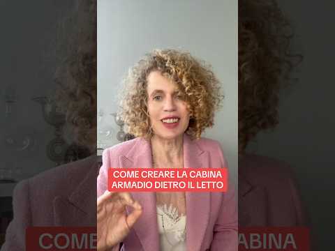 Video Come creare la cabina armadio dietro al letto