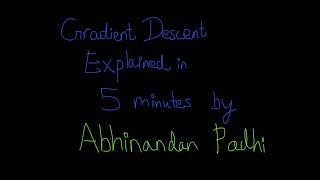 Gradient Descent Explained in 5 Minutes