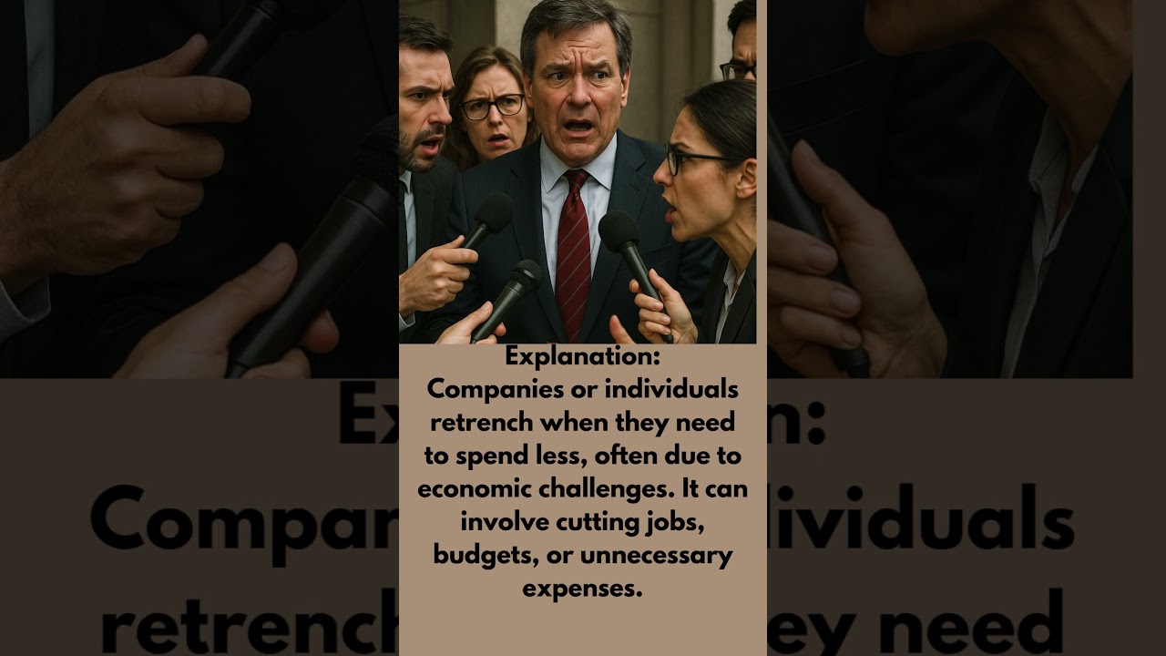 RETRENCHING (ENGLISH VOCABULARY) 