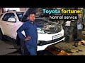 Toyota fortuner normal service by @mukeshchandragond