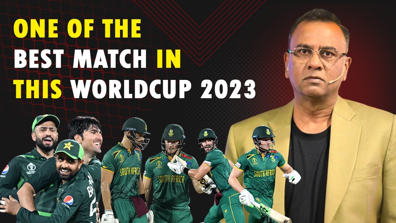 One of the Best Match in this Worldcup 2023 | Pakistan Vs South Africa ...