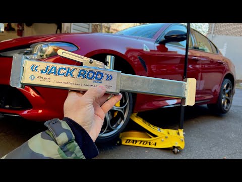 AGA Tools JACK ROD  A Safer Way To Jack Up and Work On Your Car 