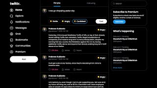 Twitter UI - Warming Up #4 JavaScript Integrate (Twit Post)
