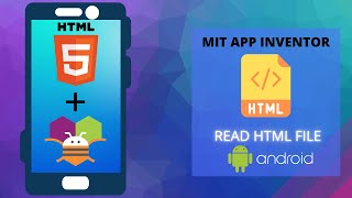 How to use HTML in MIT App Inventor 2 [ Convert HTML to Mobile App ]