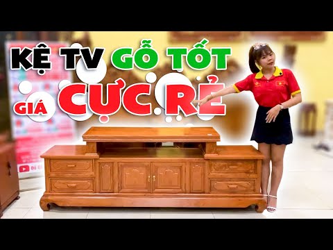 Video Kệ Tivi Giá rẻ | Mẫu kệ TV gỗ tốt tại Sơn Đông - youtube