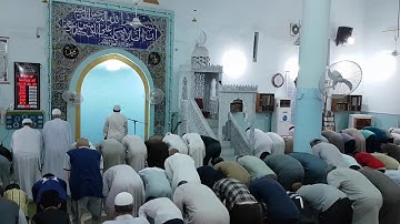 عشائية خاشعة بداية سورة السجدة للشيخ ميثم القيسي في جامع الصحابي ثوبان