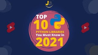 TOP 𝟏𝟎 𝐏𝐲𝐭𝐡𝐨𝐧 𝐋𝐢𝐛𝐫𝐚𝐫𝐢𝐞𝐬 𝐘𝐨𝐮 𝐌𝐮𝐬𝐭 𝐊𝐧𝐨𝐰 𝐈𝐧 𝟐𝟎𝟐𝟏  |  Jobly