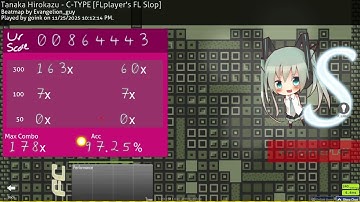 Day 628 of C-TYPE until slideracc is optional in osu! lazer