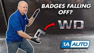 Badges Falling Off? How to Reattach Car and Truck Badges, Emblems, and Letters!