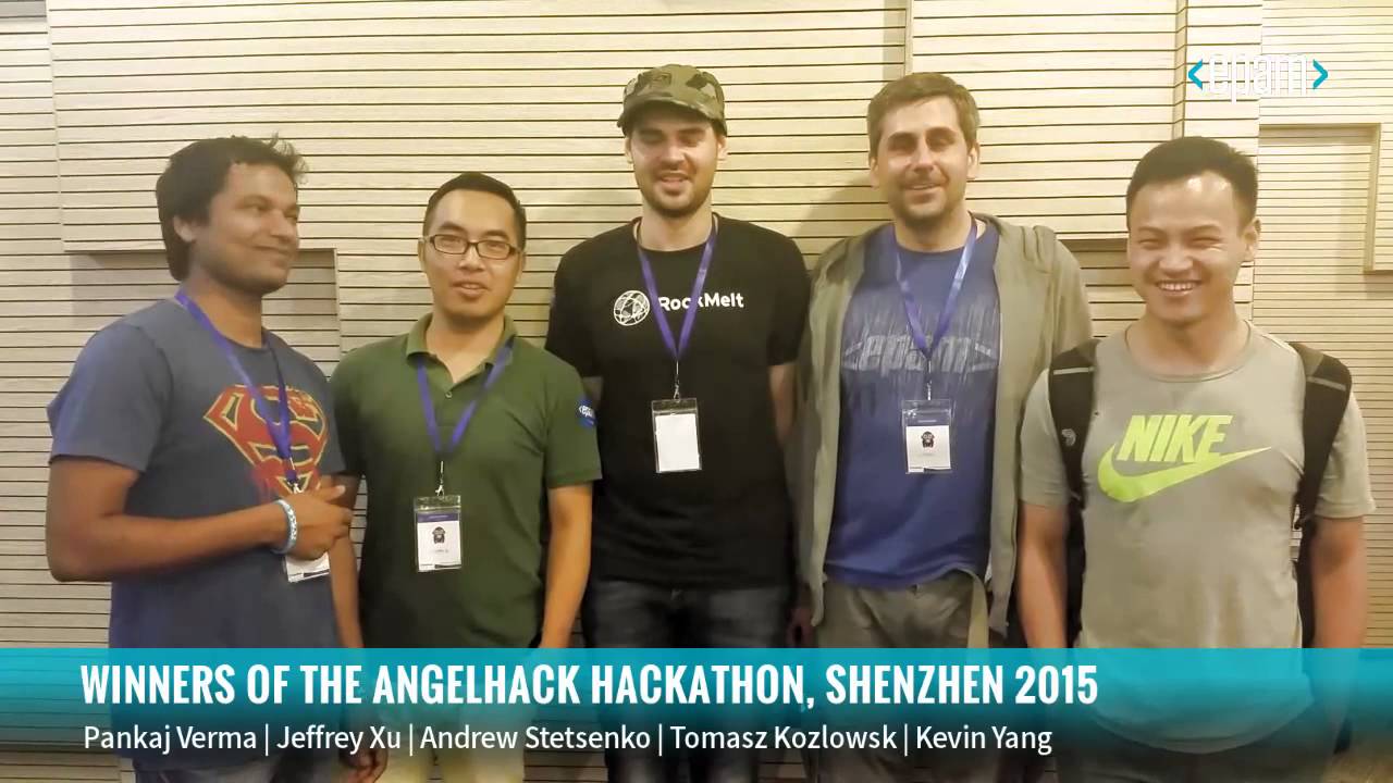 Winners interview - Angelhack Shenzhen 2015 - YouTube