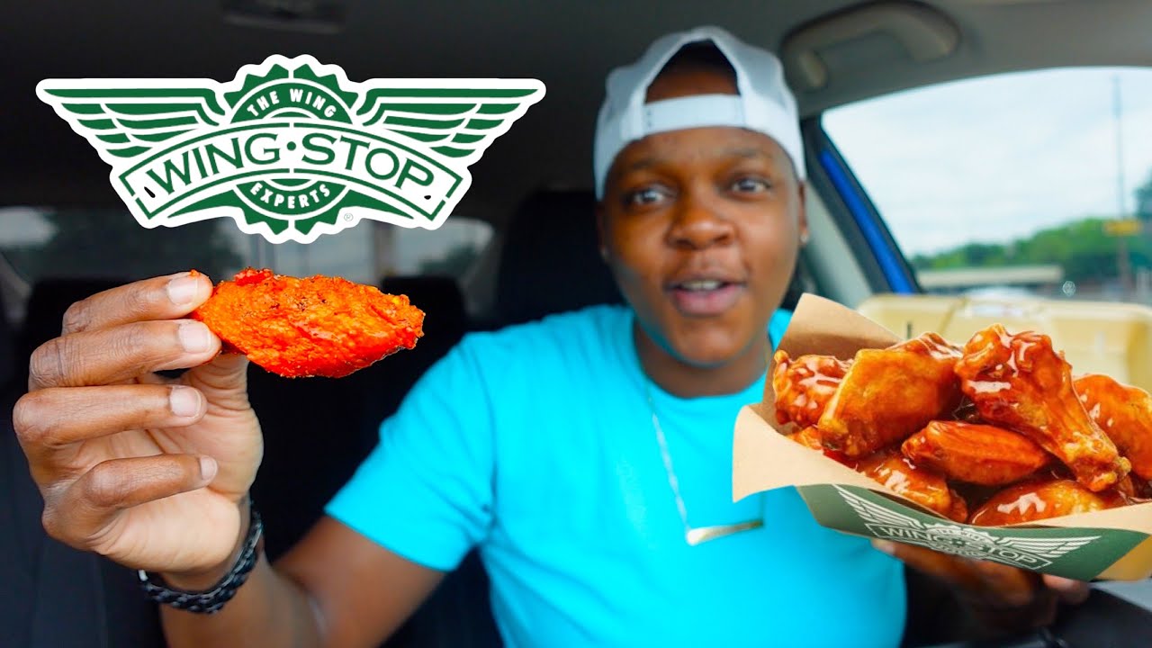 WINGSTOP REMIX FLAVOR WINGS MUKBANG HOT LEMON, & BAYOU BBQ WINGS ️ YouTube