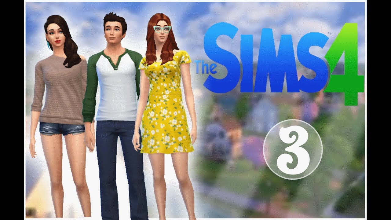 "HOUSE PARTY" Let's Play The Sims 4 Part 3 YouTube