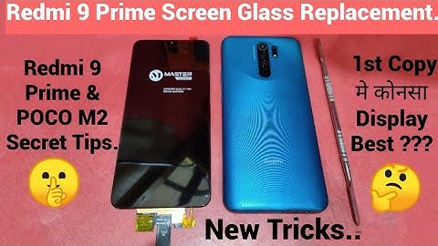 Redmi 9 Prime Screen Display Combo Replacement || Redmi 9 Prime Mobile Glass Repair || POCO M2.
