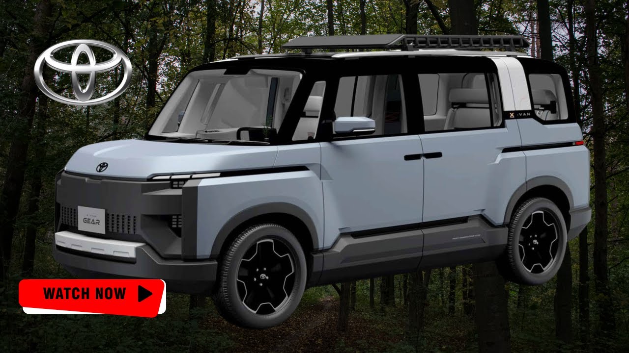 Unveiling the Future: The New Toyota X-Van Gear MPV with 6 Seats - A ...