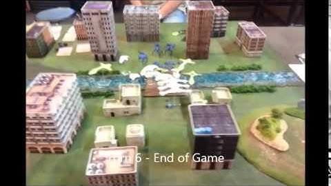 Dropzone Commander Battle Report #4 2-player Bridgehead 1500 points