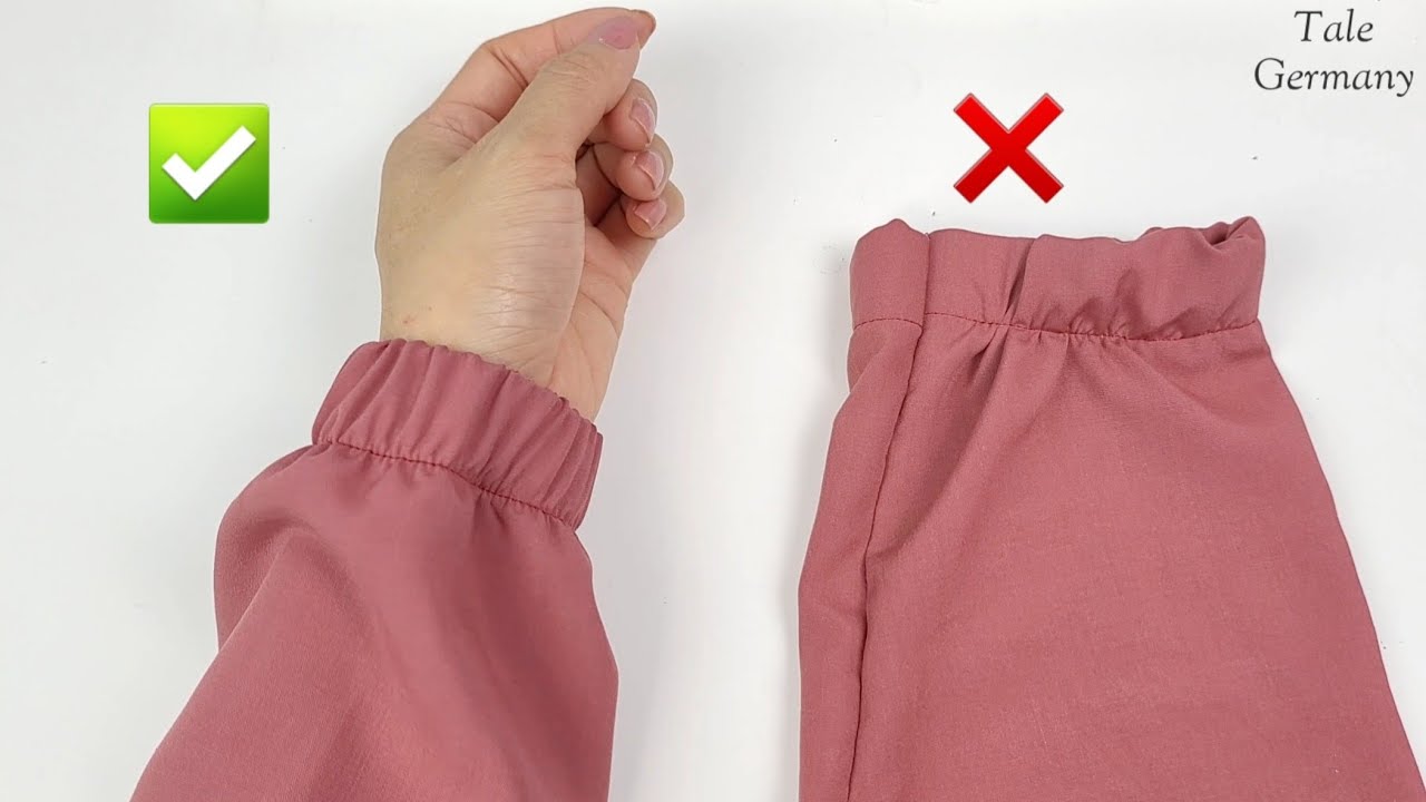 How to sew elastic (2 techniques)