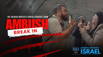 IDF Soldier Protects Jewish Students From a Pro-Hamas Mob Near TMU | Students Supporting Israel