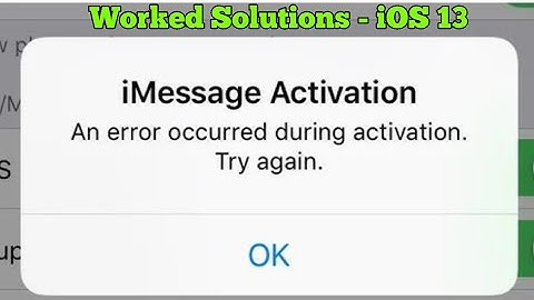 iPhone Stuck on Waiting for Activation An error occurred during activation iMessage iOS 15 - Fixed