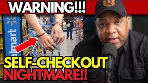 Self-Checkout, Increased Theft, so STOP Using Self-Checkout (AI) Machines