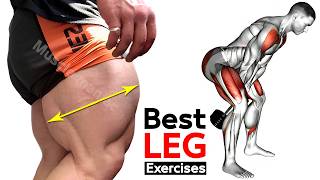 Best 14 Leg Workout with Dumbbells ( Thighs, Booty, Hamstring,quadriceps )