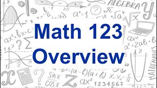 Math 123 Overview Video