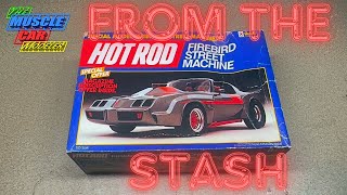 From The Stash: Revell 1979 Pontiac Firebird Street Machine Hot Rod Series Kit Contents